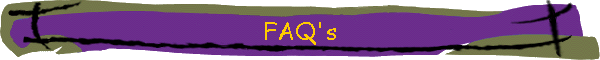 FAQ's